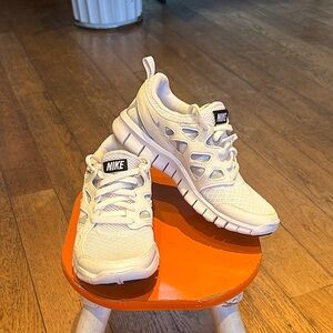 Nike Kids Cream Sneakers